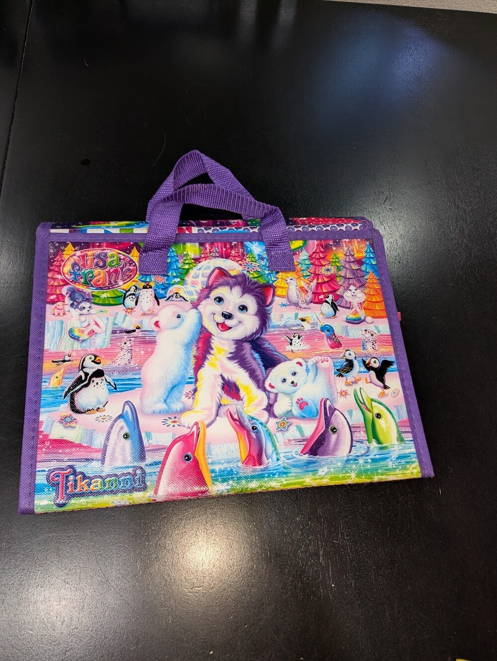 Lisa Frank "Tikanni" Husky Trifold Portfolio (2022)